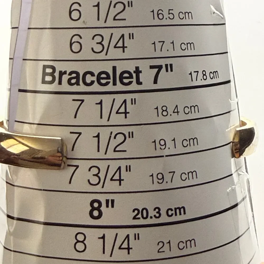 Vintage Collezio Quartz Bangle Cuff Watch - Gold Tone Working New Battery